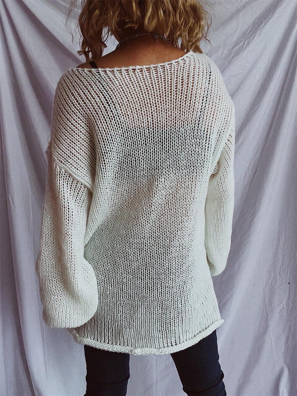 Bernadette® | Sweater with a boat neckline and dropped shoulders
