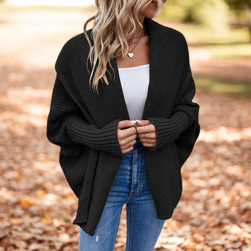 Elisa® | Loose cardigan with batwing sleeves for women
