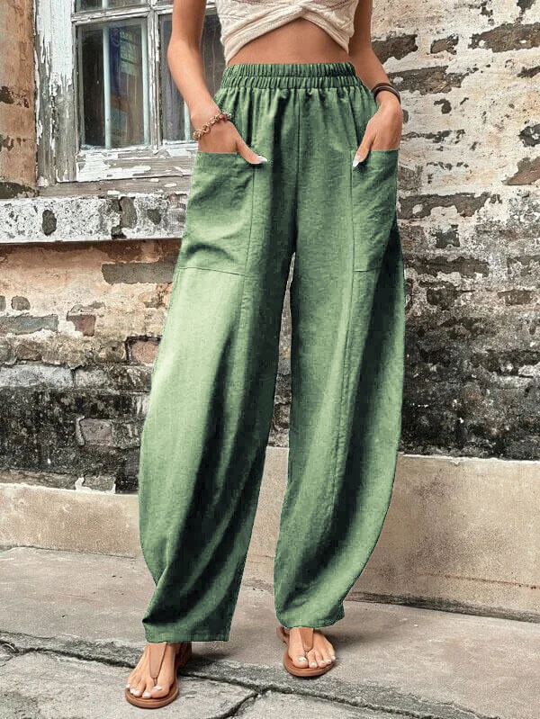 Beatriz® | Elastic pants with pockets