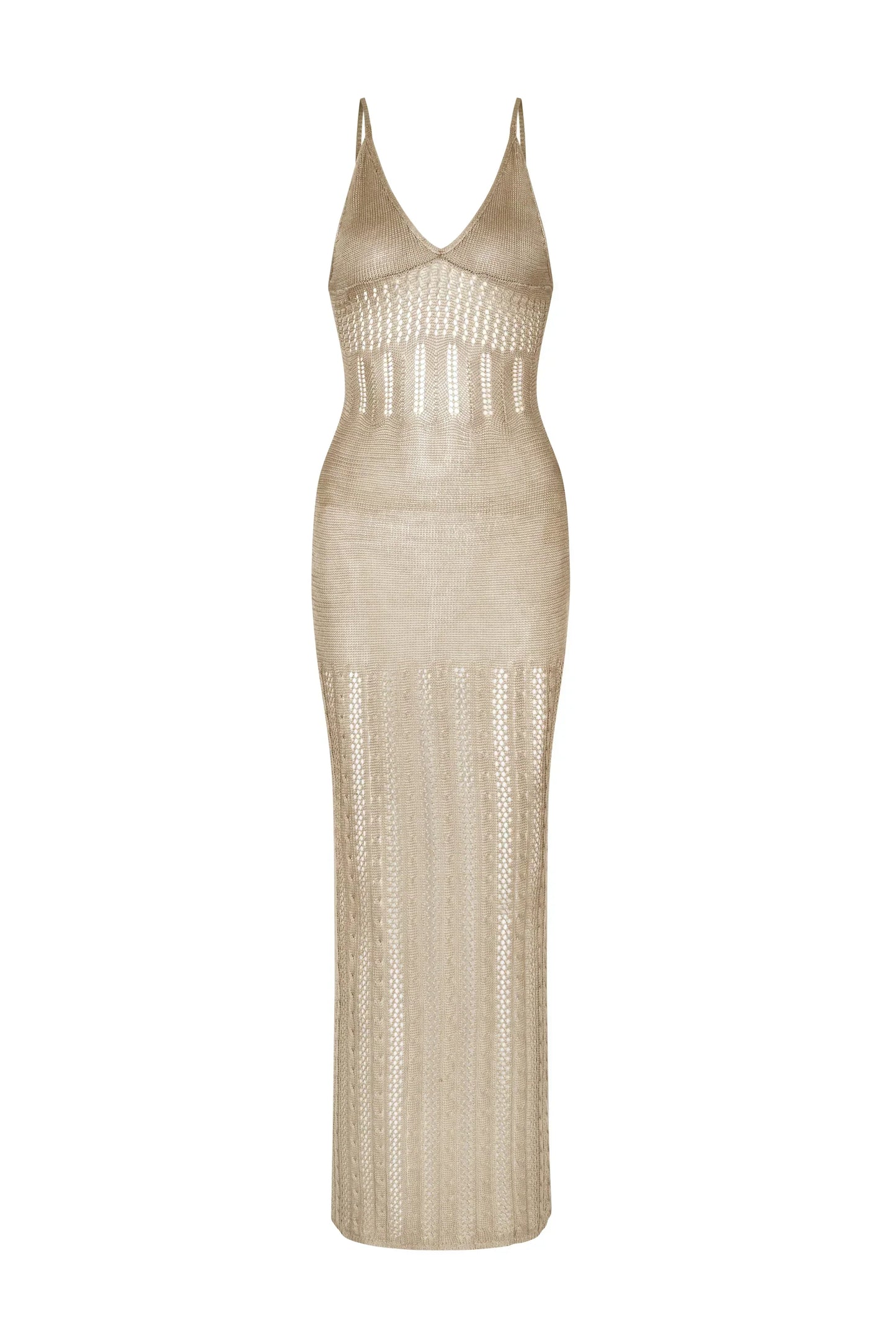 Angelica® | Summer knitted hollow beach dress