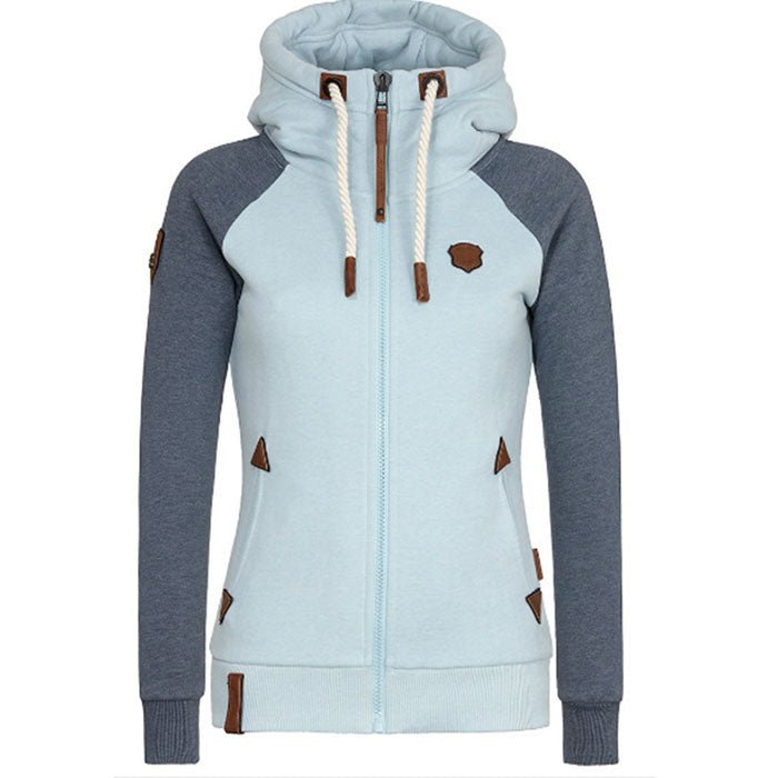 Dana | Jacket with raglan sleeves and hood for ladies