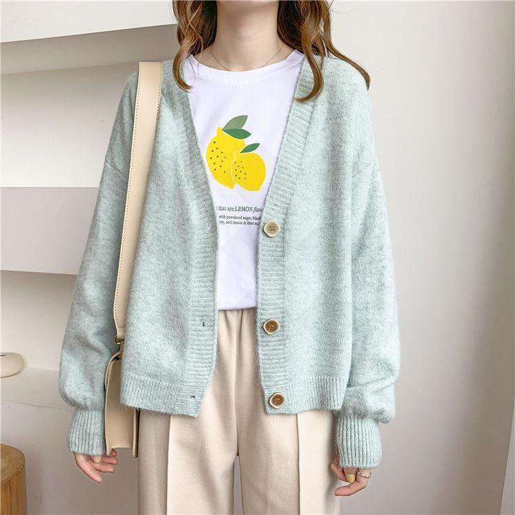 Claudia® | Women's autumn V-neck cardigan