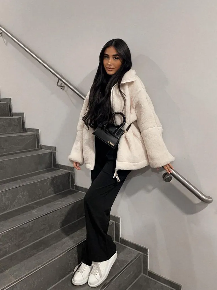 Cecilia® | Comfortable teddy coat