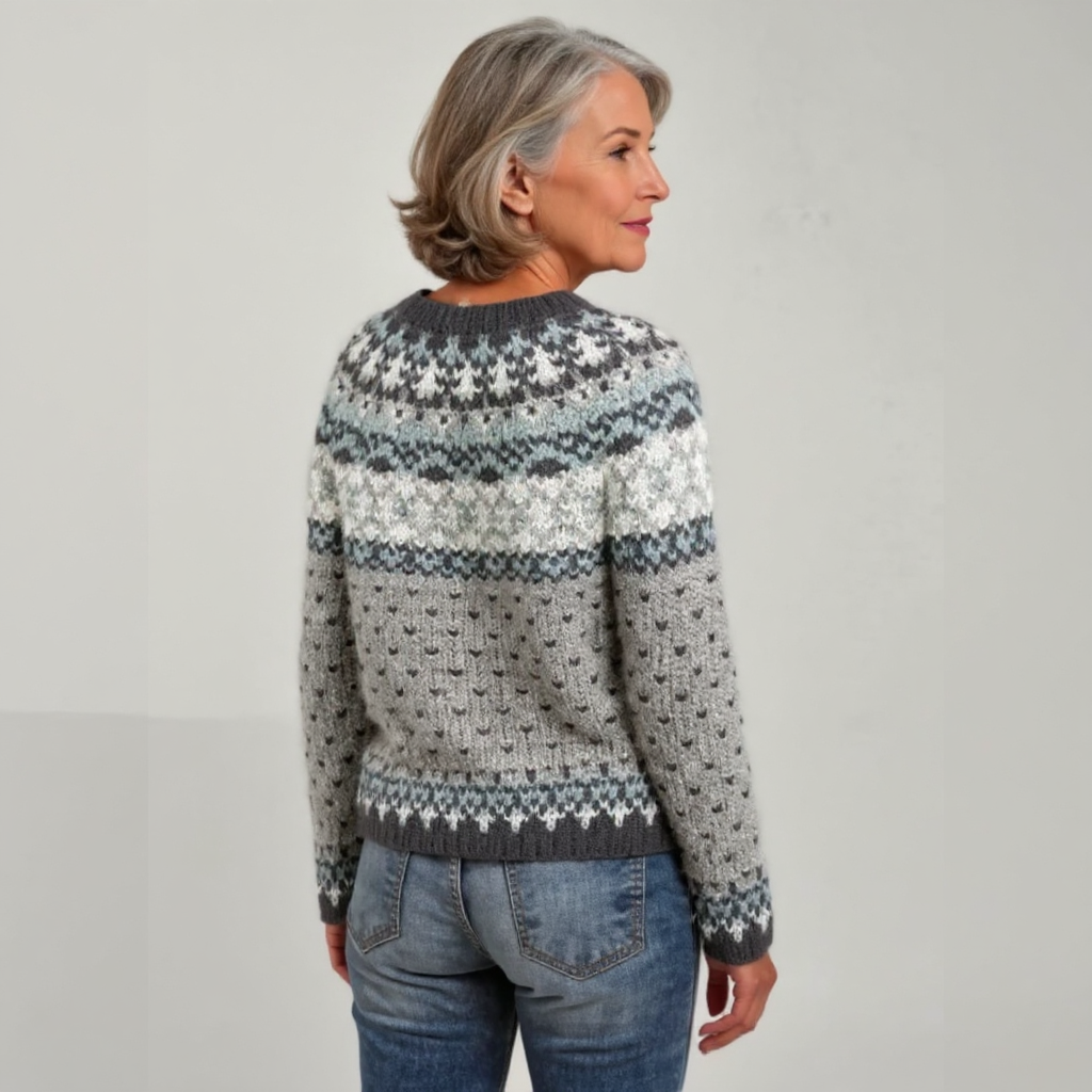 Brigitte | Vintage Handmade Icelandic Sweater