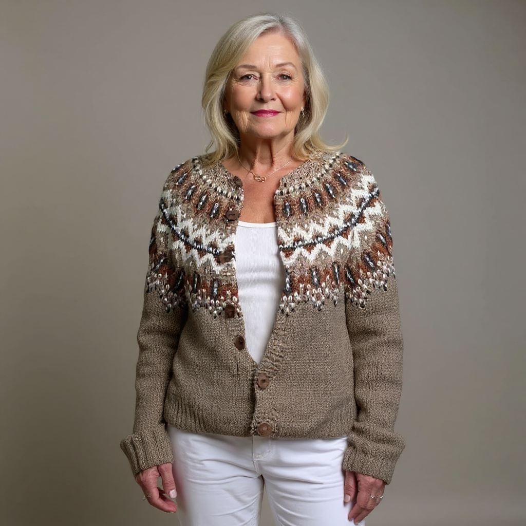 Ana | Vintage Icelandic Cardigan