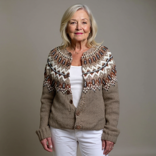 Ana | Vintage Icelandic Cardigan