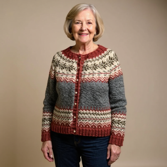 Edith | Vintage Icelandic Cardigan