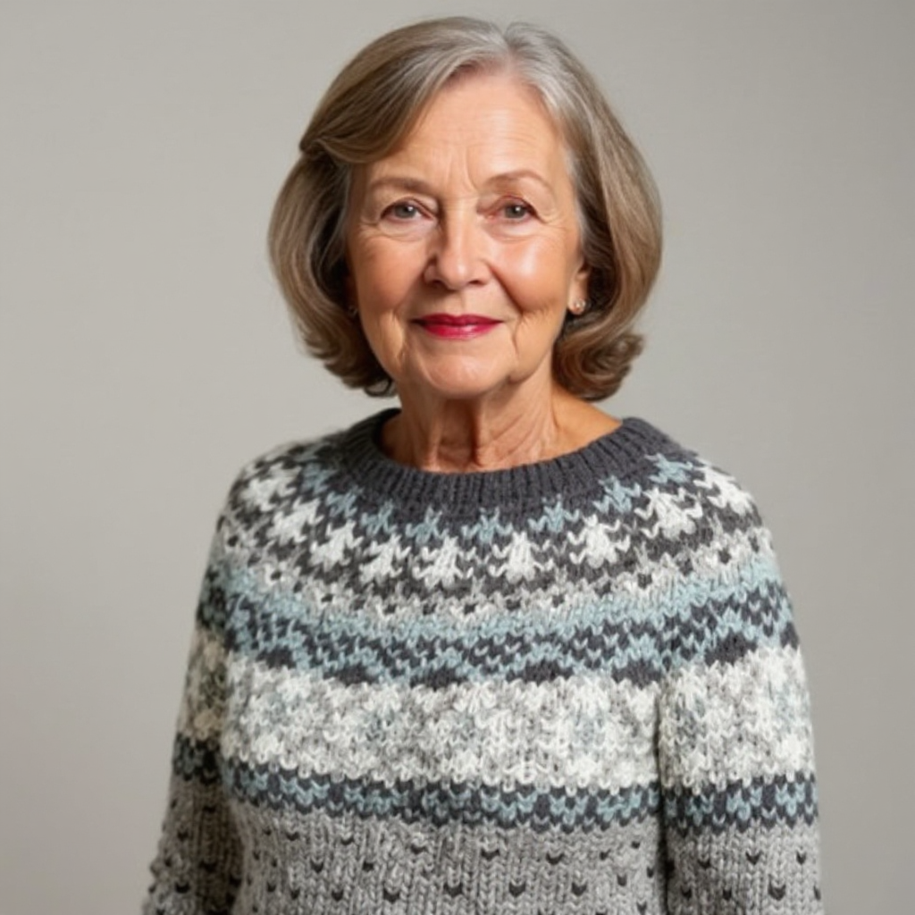 Brigitte | Vintage Handmade Icelandic Sweater