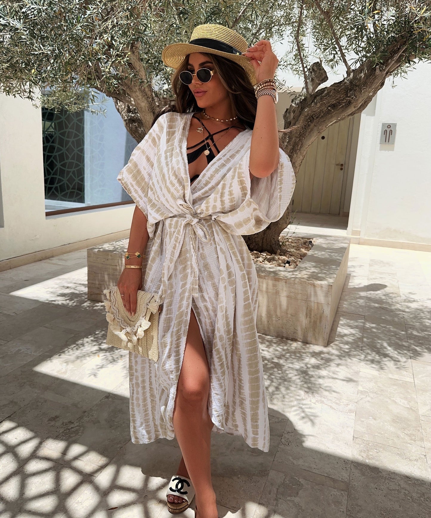 Andrea® | Kimono Bliss Snake Beige