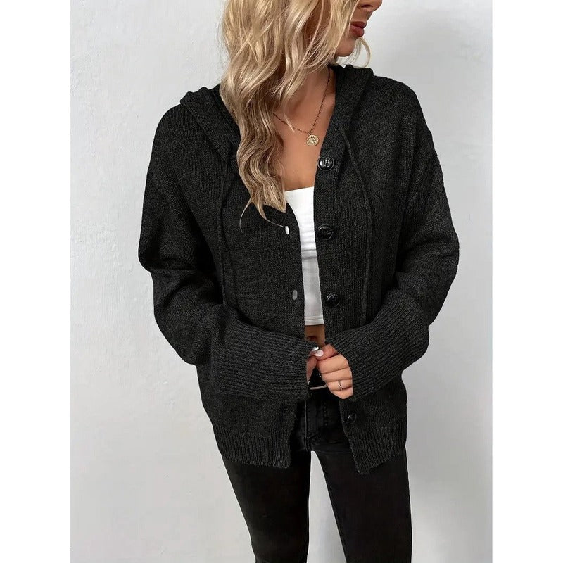 Brigitte® | Cardigan with hood