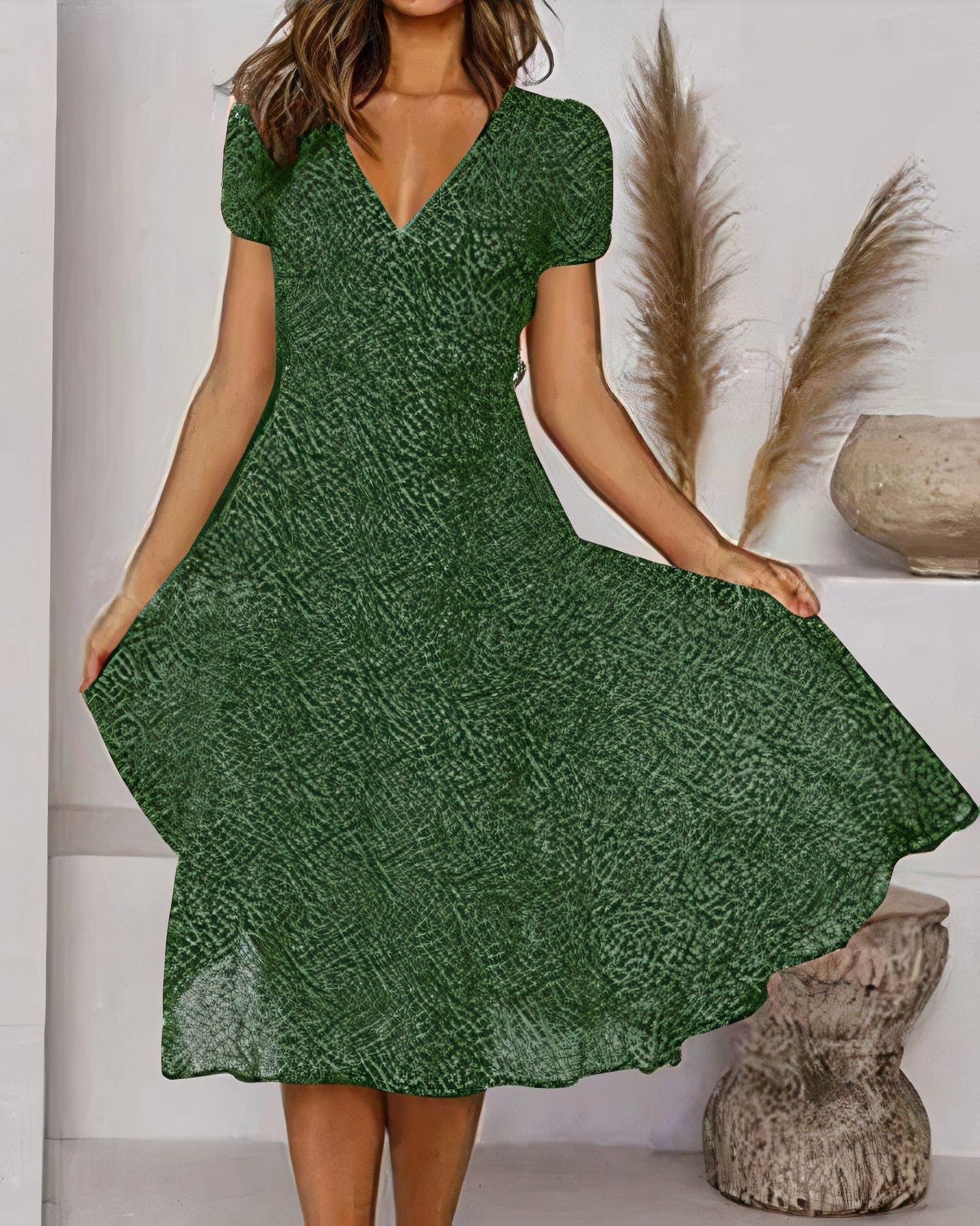 Dolores® | Floral Chiffon Dress For Summer