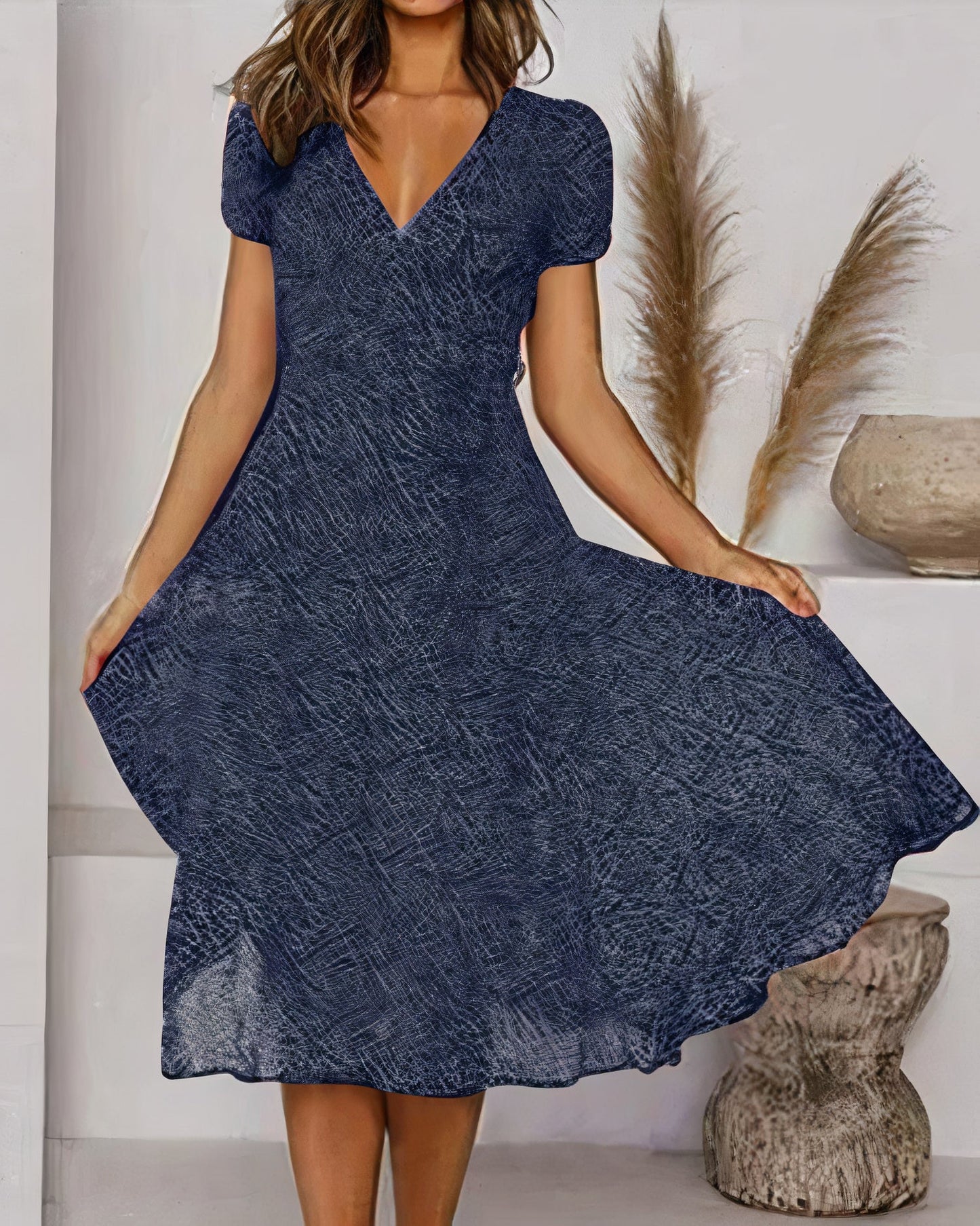 Dolores® | Floral Chiffon Dress For Summer