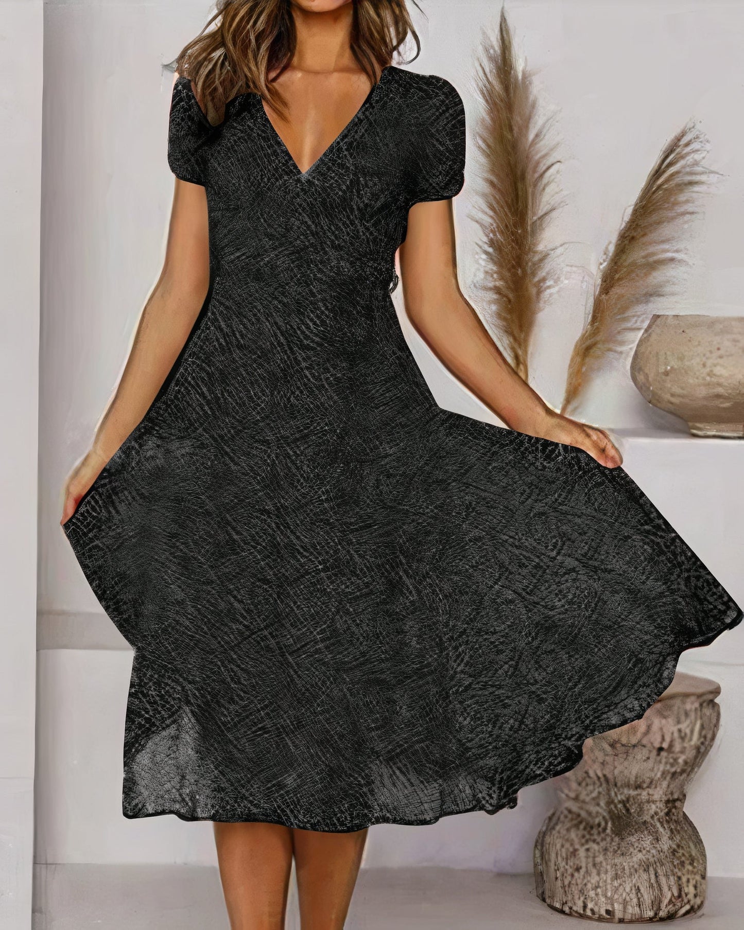 Dolores® | Floral Chiffon Dress For Summer