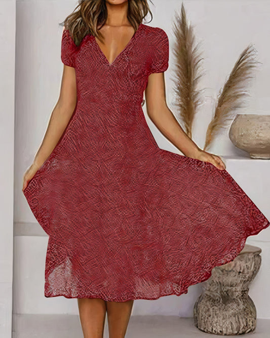 Dolores® | Floral Chiffon Dress For Summer