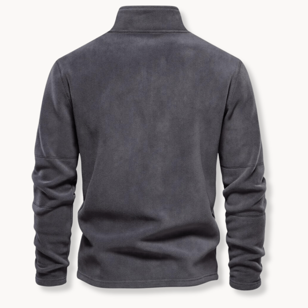 Mathew | Men's Half-Zip Long Sleeve Pullover Sweater