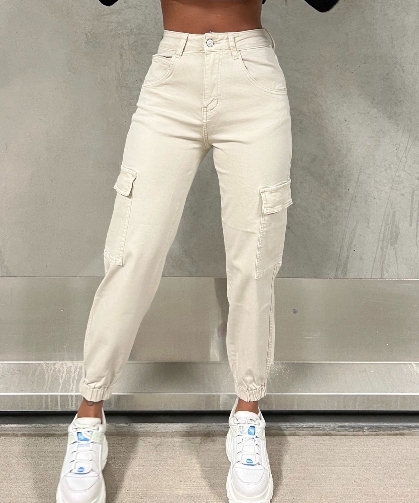 Bathsheba® | Cargojeans Beige