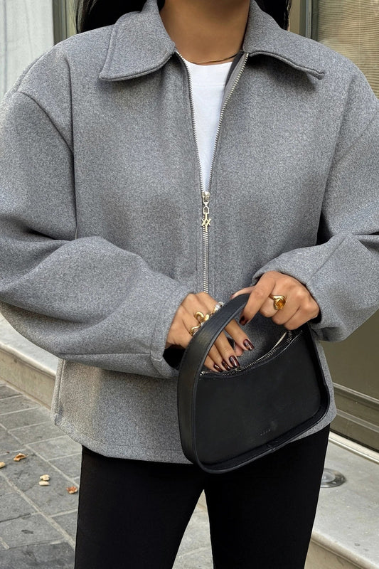 Celia® | Stylish women's jacket in gray
