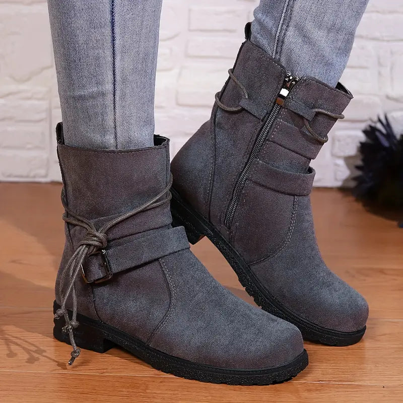 Elena® | Vintage leather boots