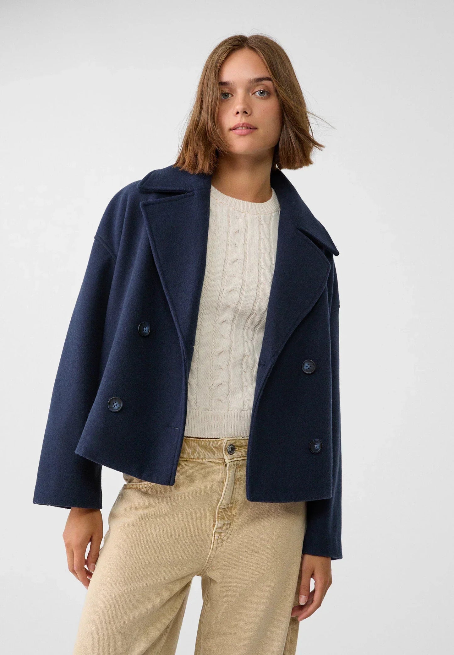 Peggy | Women's Oversized Double-Breasted Jacket