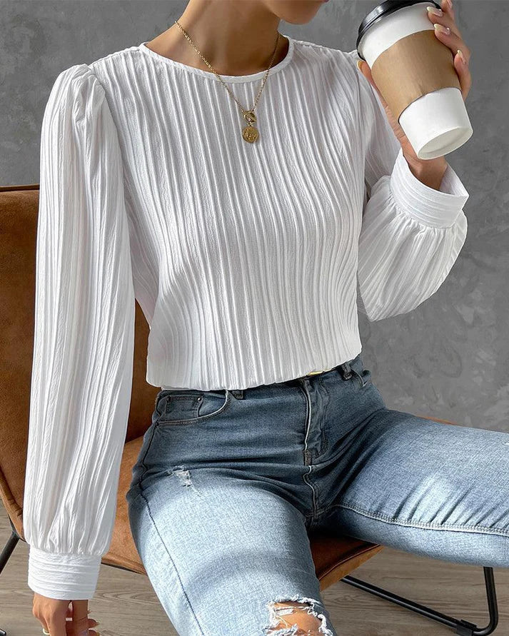 Bryndis® | Elegant Long Sleeve Blouse