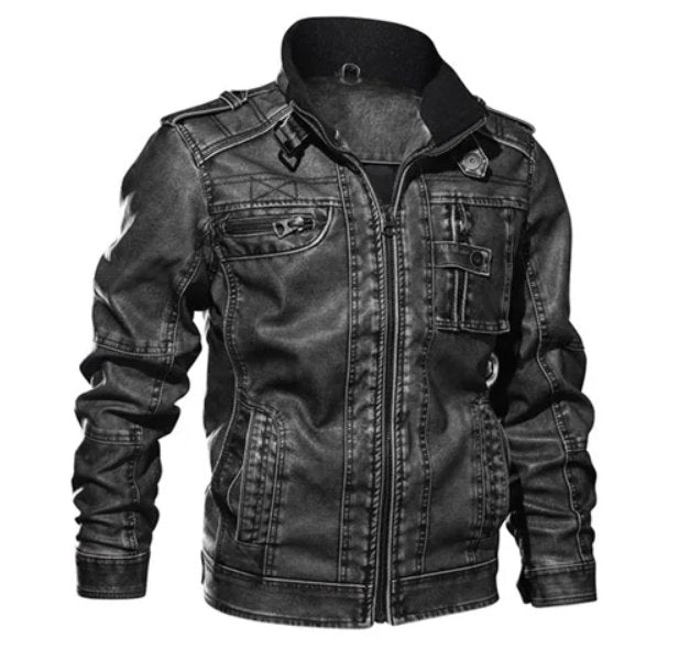 Jamison | Men's Slim-Fit Biker Jacket