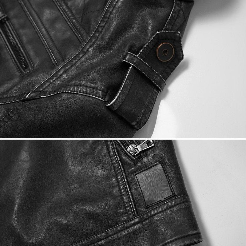 Parker | Men's Slim-Fit Motorcycle Jacket