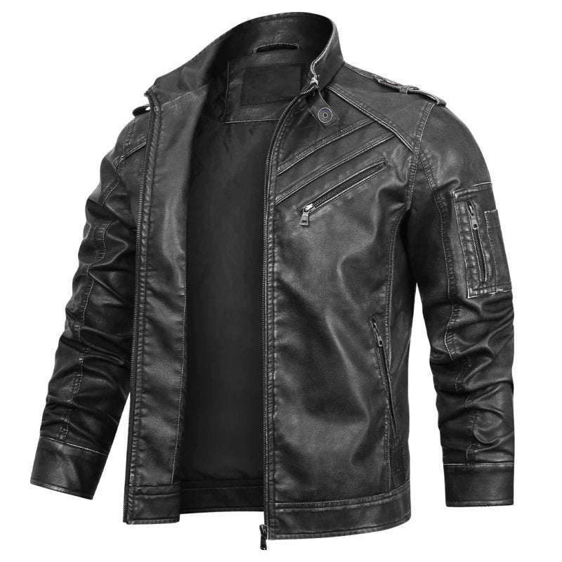 Parker | Men's Slim-Fit Motorcycle Jacket