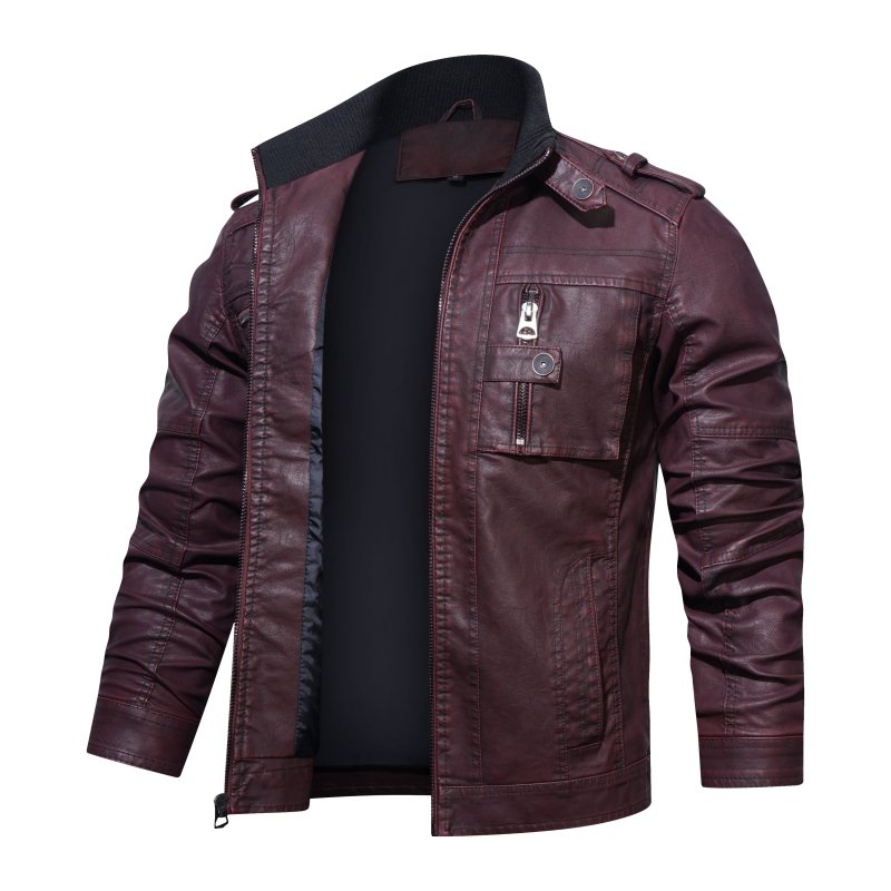 Jamison | Men's Slim-Fit Biker Jacket
