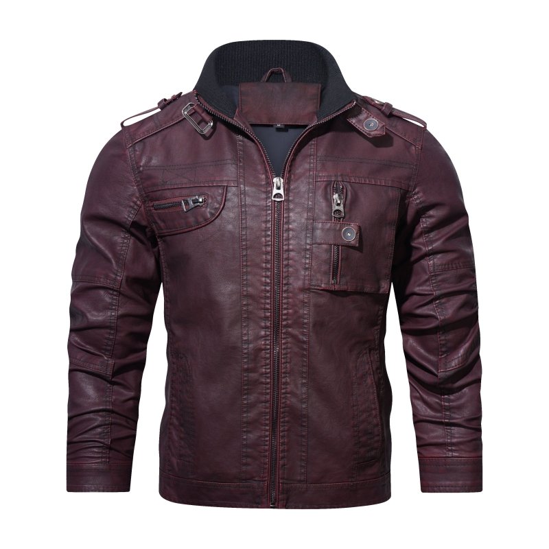 Jamison | Men's Slim-Fit Biker Jacket