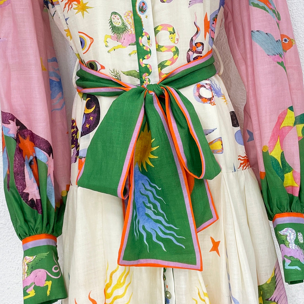 Blythe® | Long printed dress