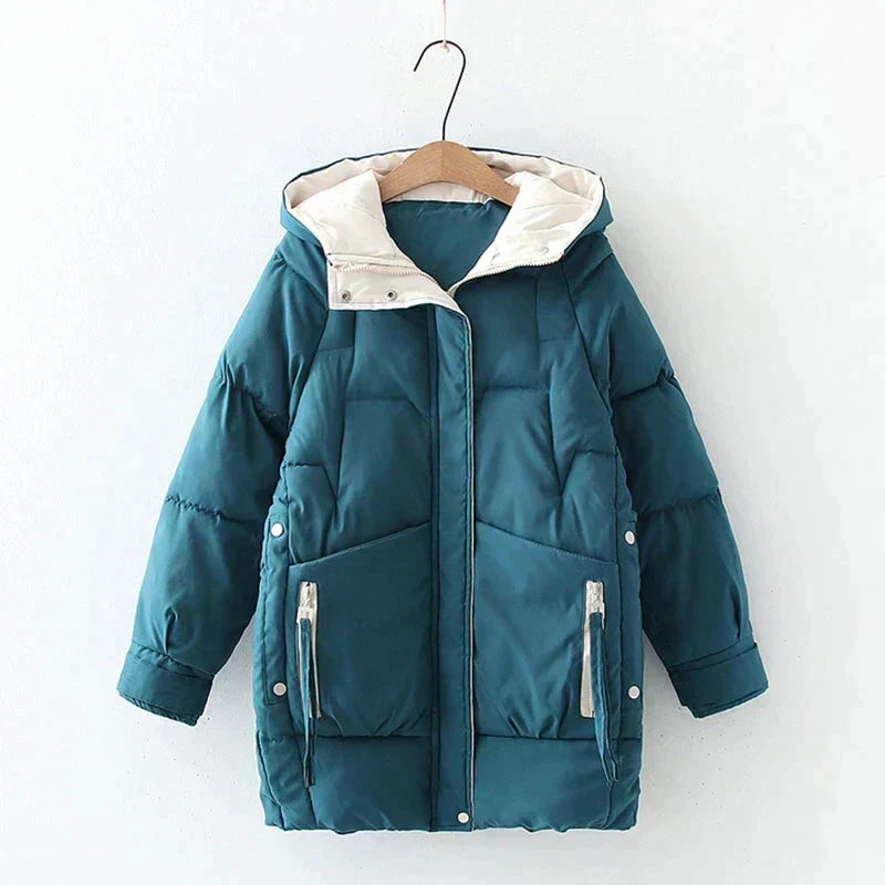 Carla® | Warm hooded parka jacket for women