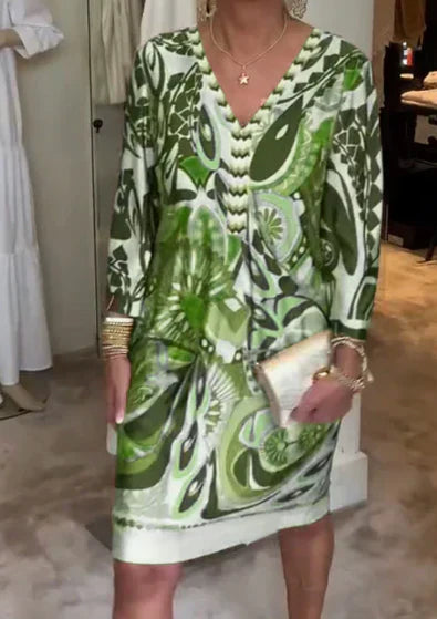 Chloe® | Vintage dress with print