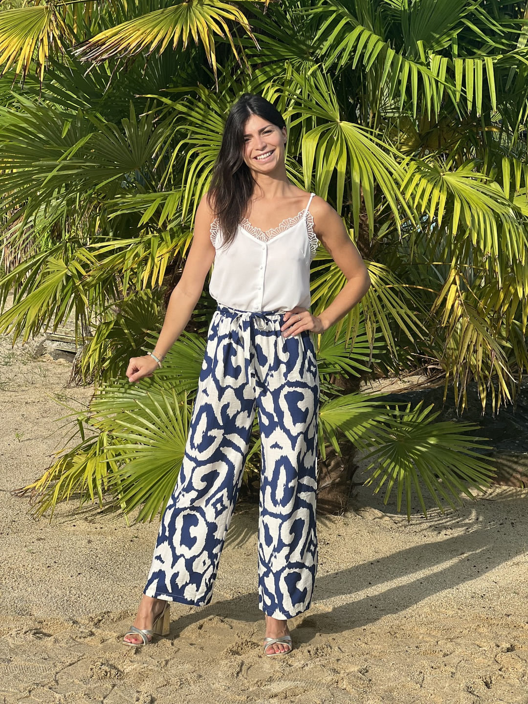 Charlize® | Virginie flared trousers for women