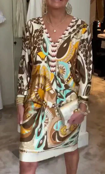Chloe® | Vintage dress with print