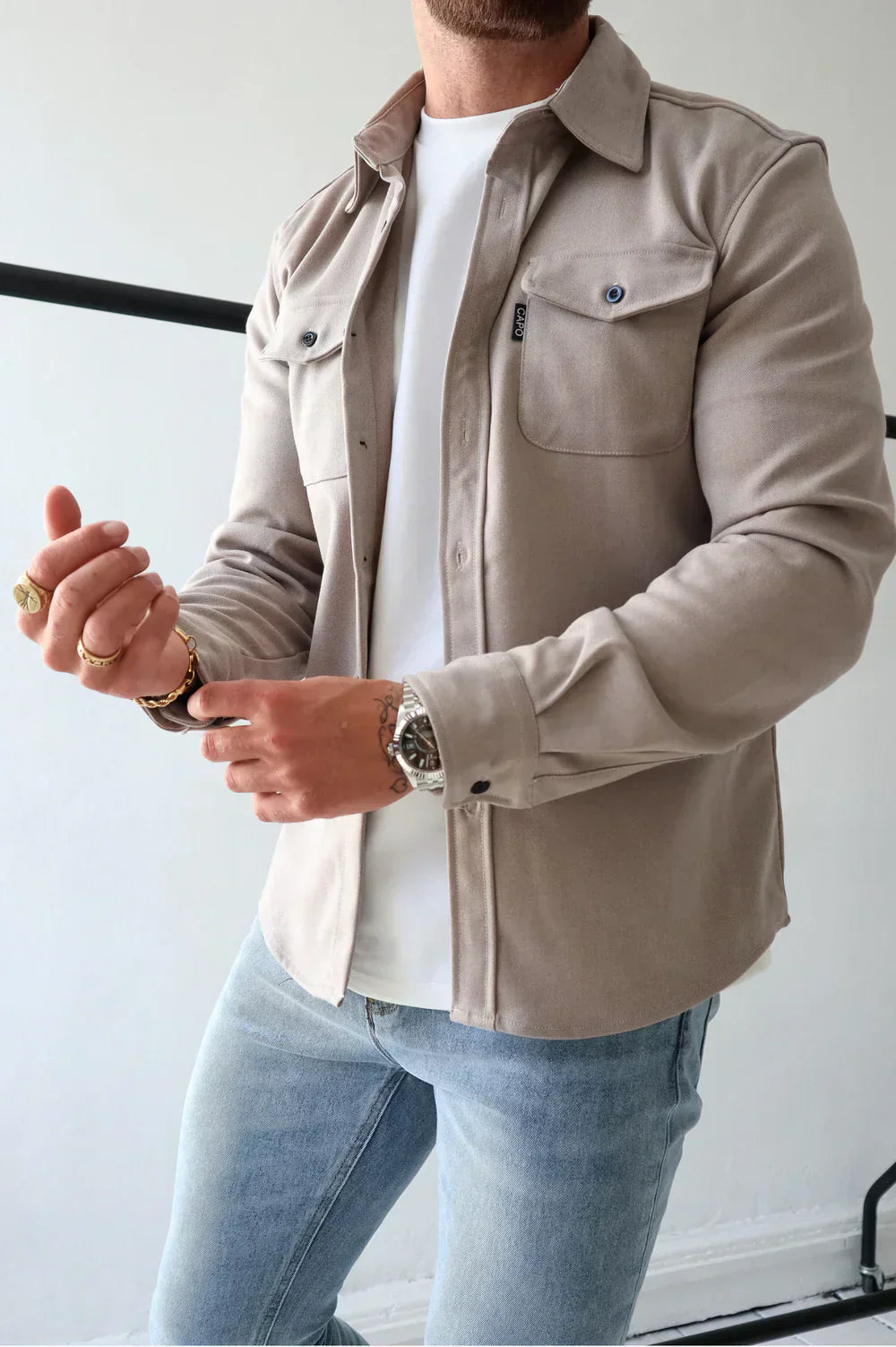 Elijah | Stylish Casual Overshirt