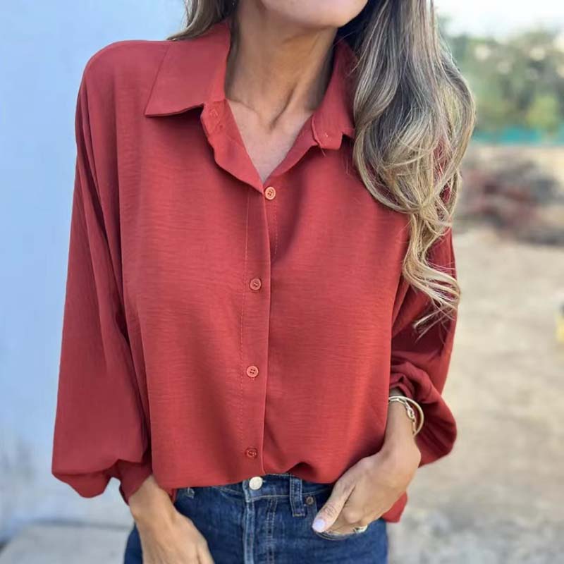 Cassandra® | Long blouse with buttons