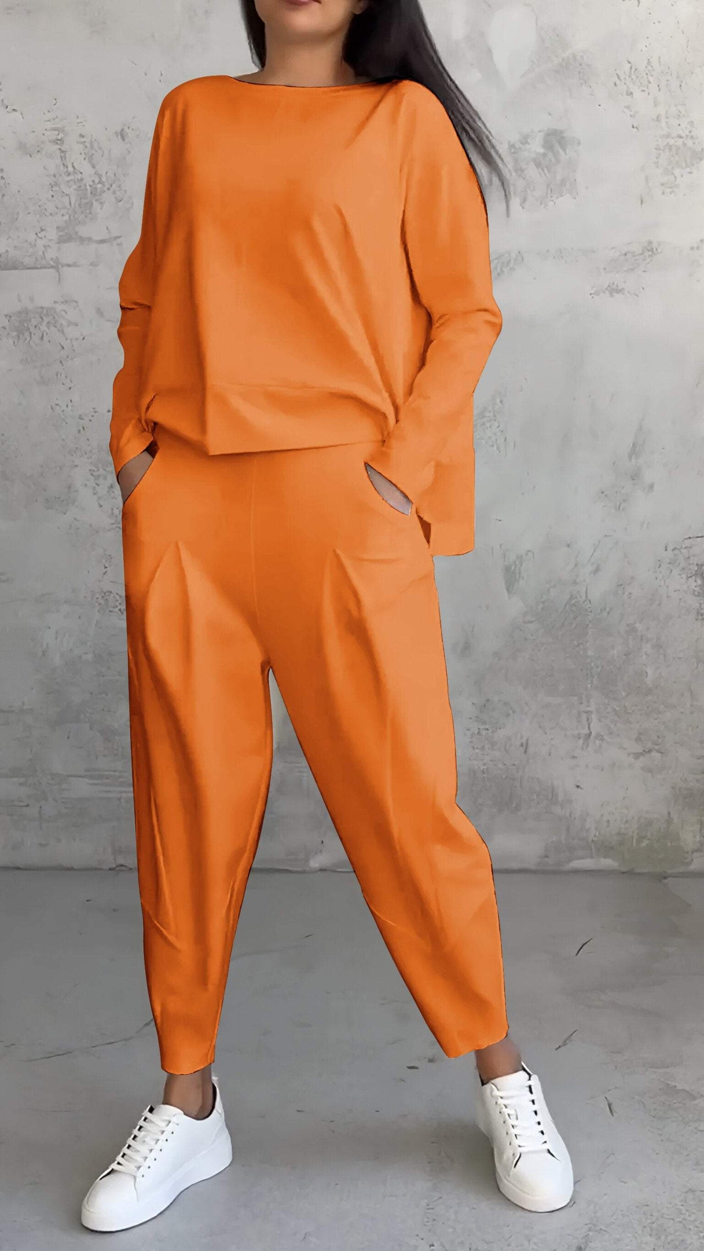 Cassandra® | Set of trousers and long sleeves