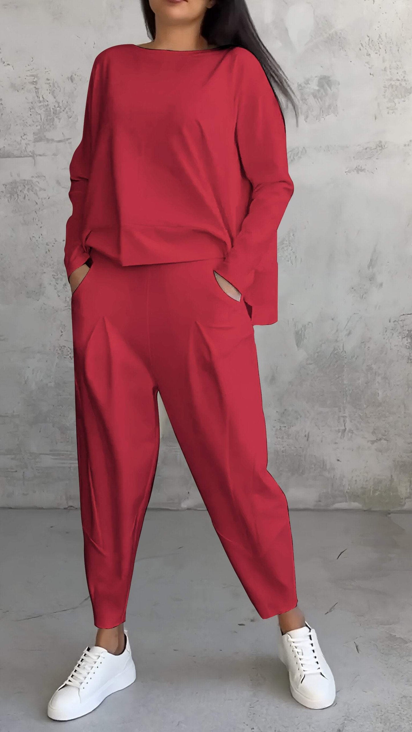 Cassandra® | Set of trousers and long sleeves