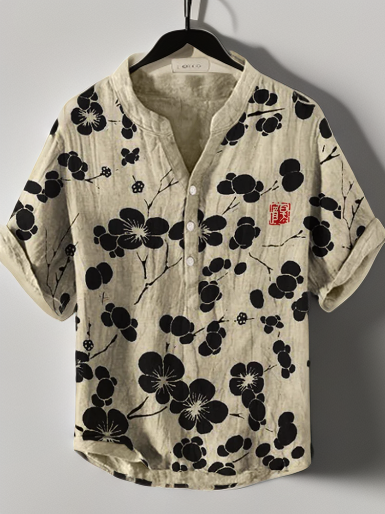 Dayana® | Japanese blouse with cherry blossoms