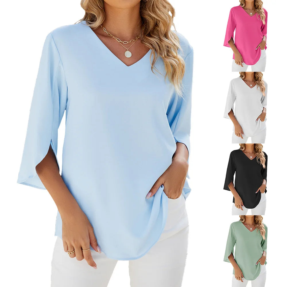 Barbara® | V-neck blouse