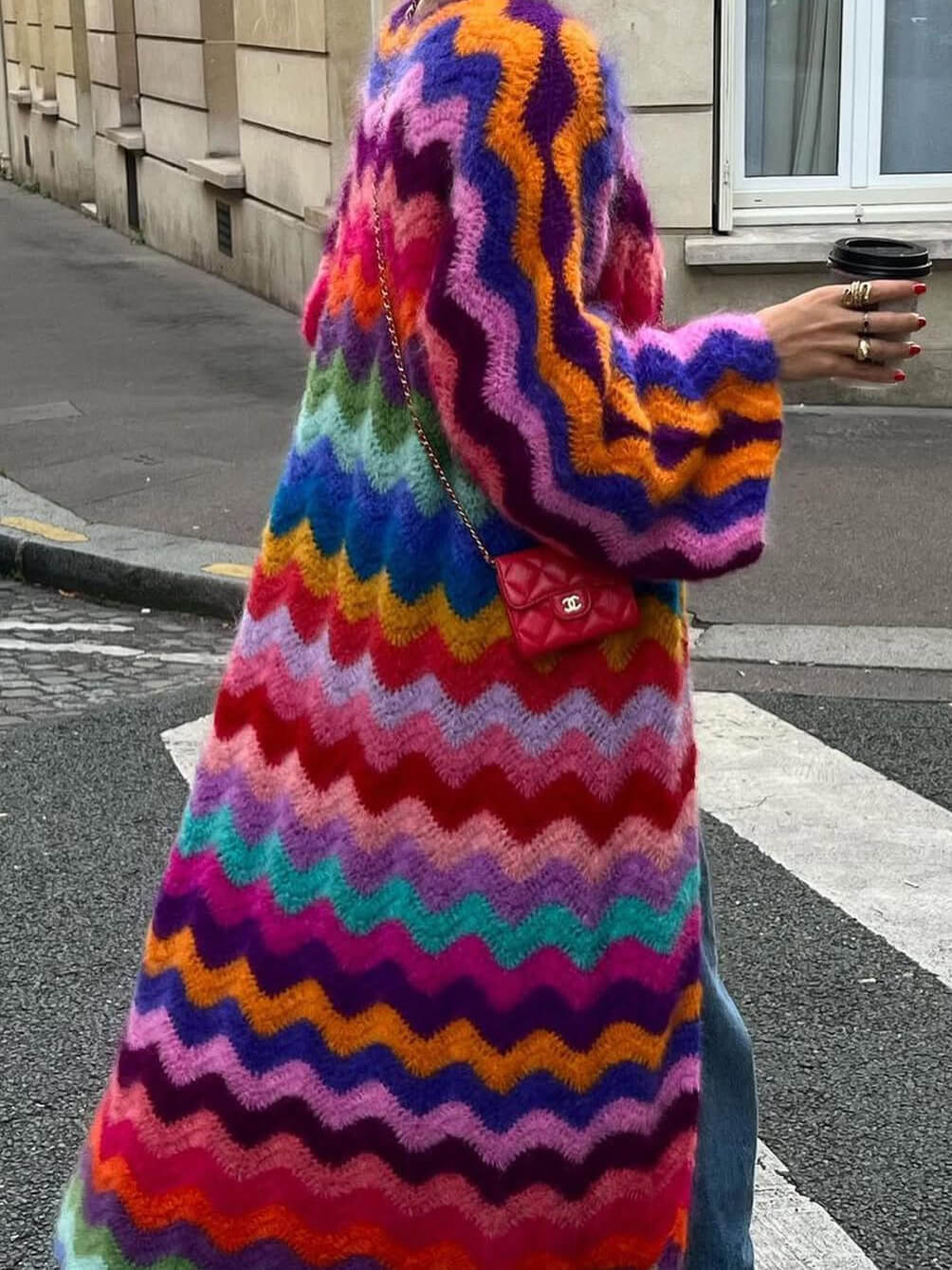 Clara® | Rainbow cardigan