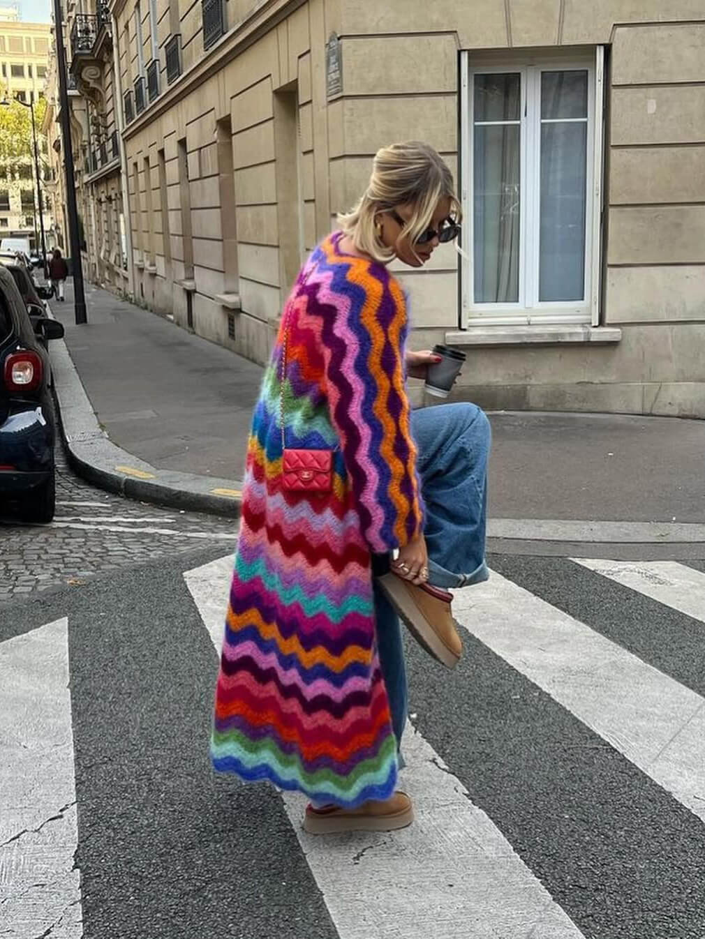Clara® | Rainbow cardigan