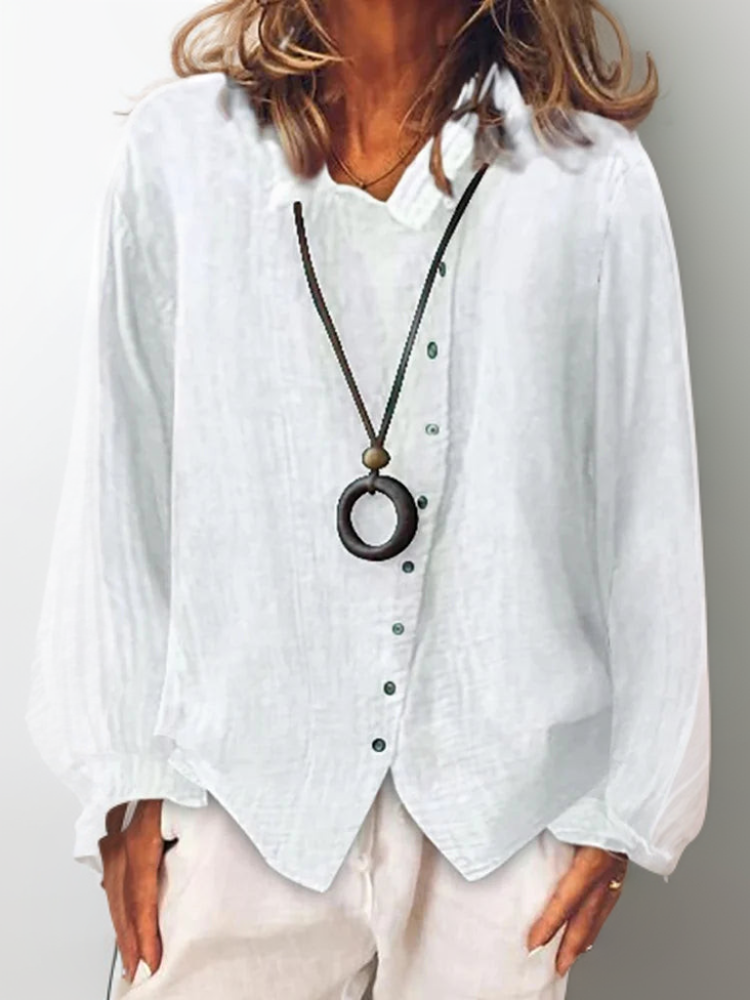 Claudia® | Long sleeve shirt with buttons