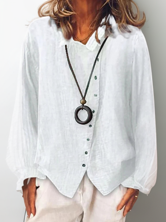 Claudia® | Long sleeve shirt with buttons