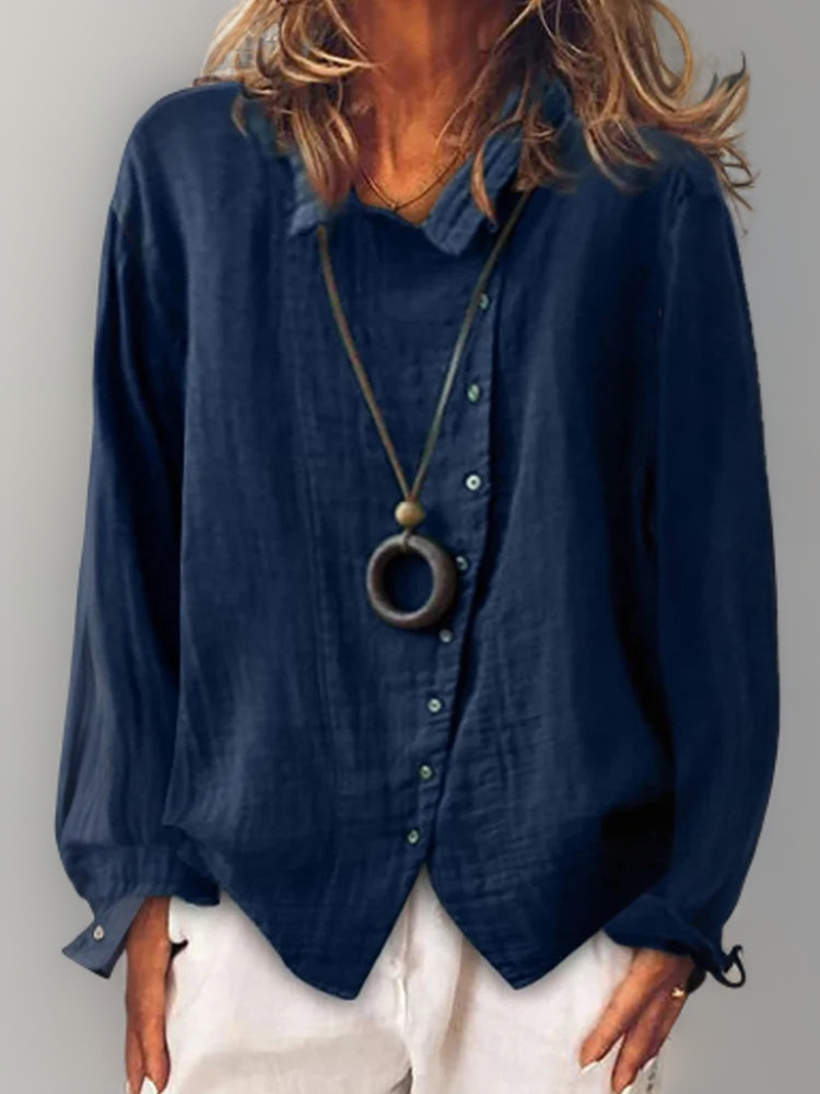 Claudia® | Long sleeve shirt with buttons