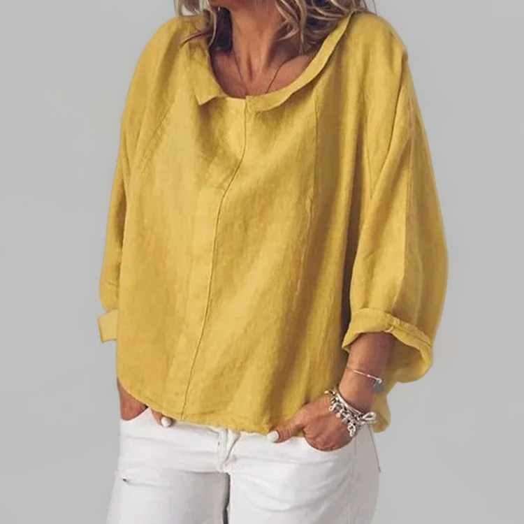 Danna® | Loose long-sleeved blouse