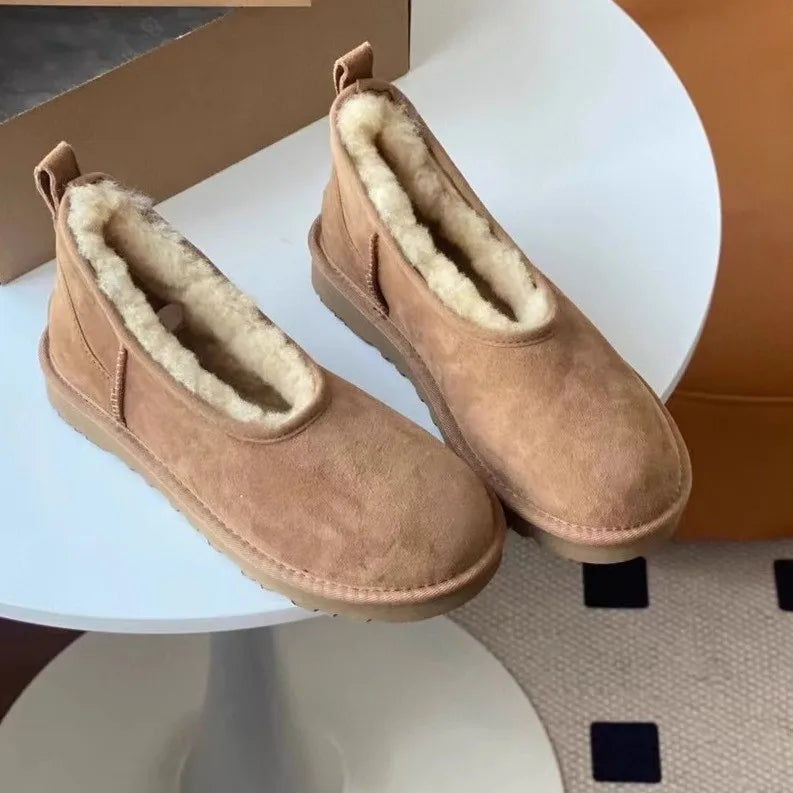 Deborah® | Soft and warm faux fur shoes for women