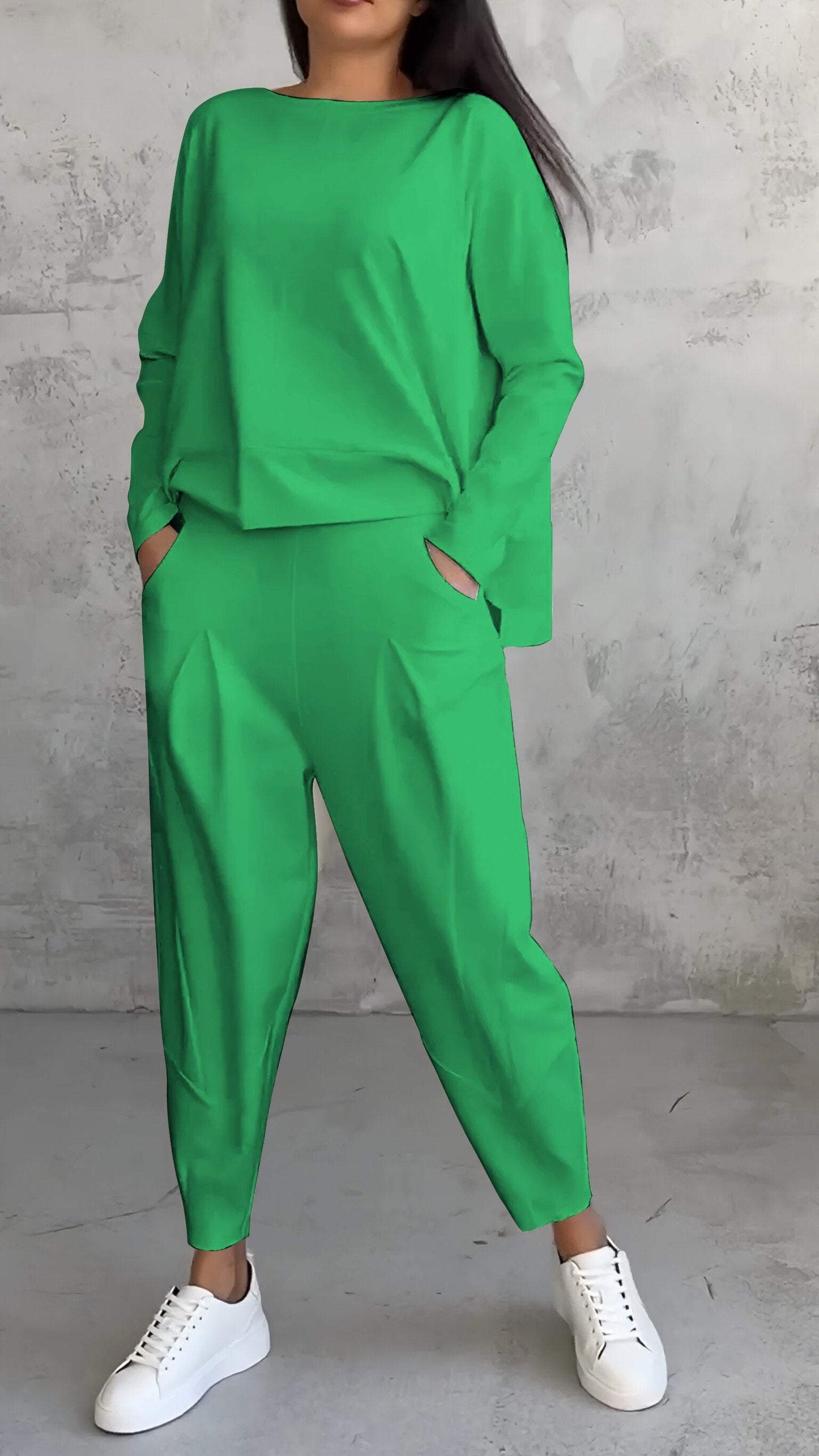 Cassandra® | Set of trousers and long sleeves