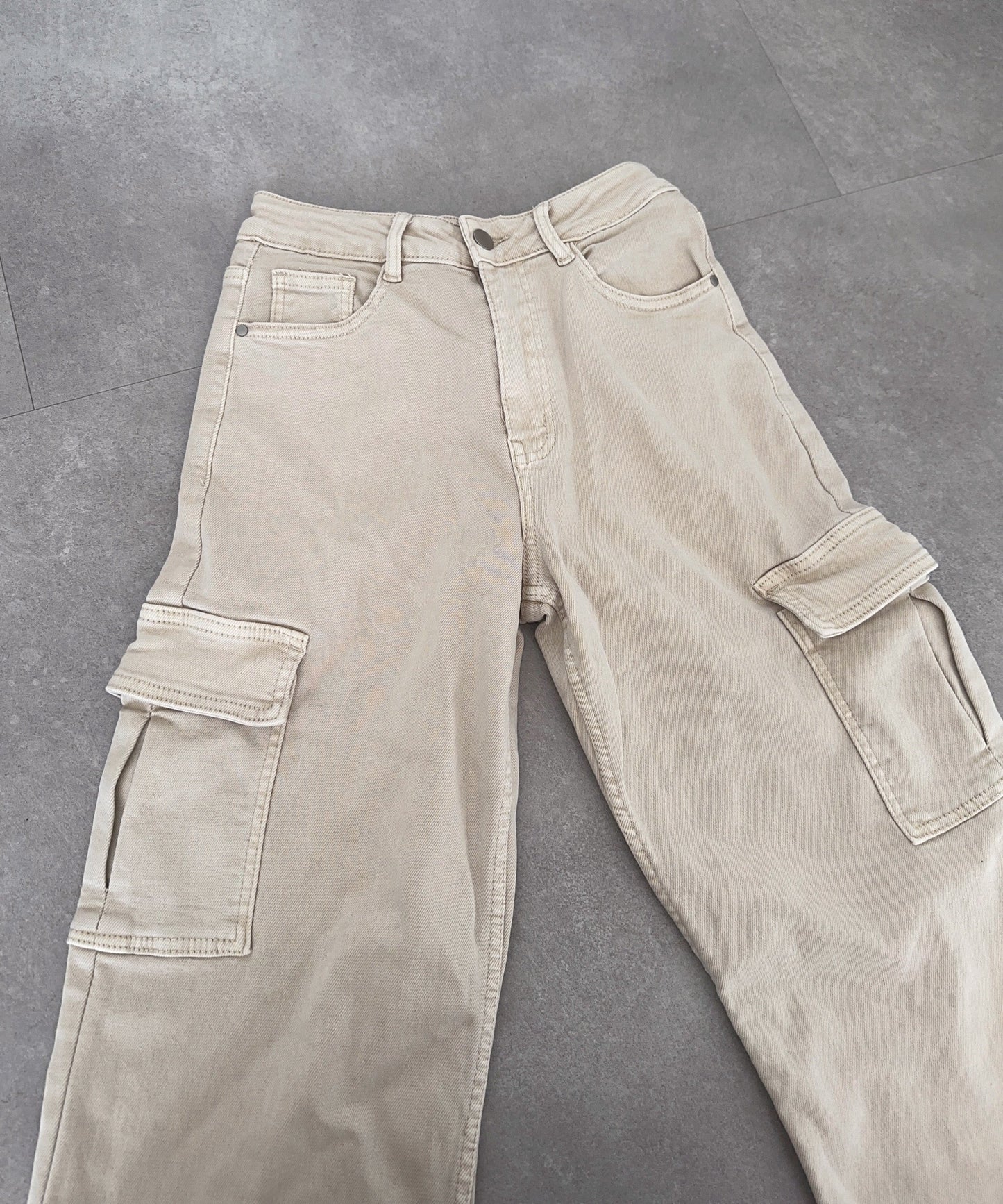 Birgitta® | Cargo Pant Eva Creme