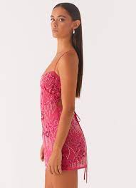 Judie | Embroidered Mini Dress for Every Occasion